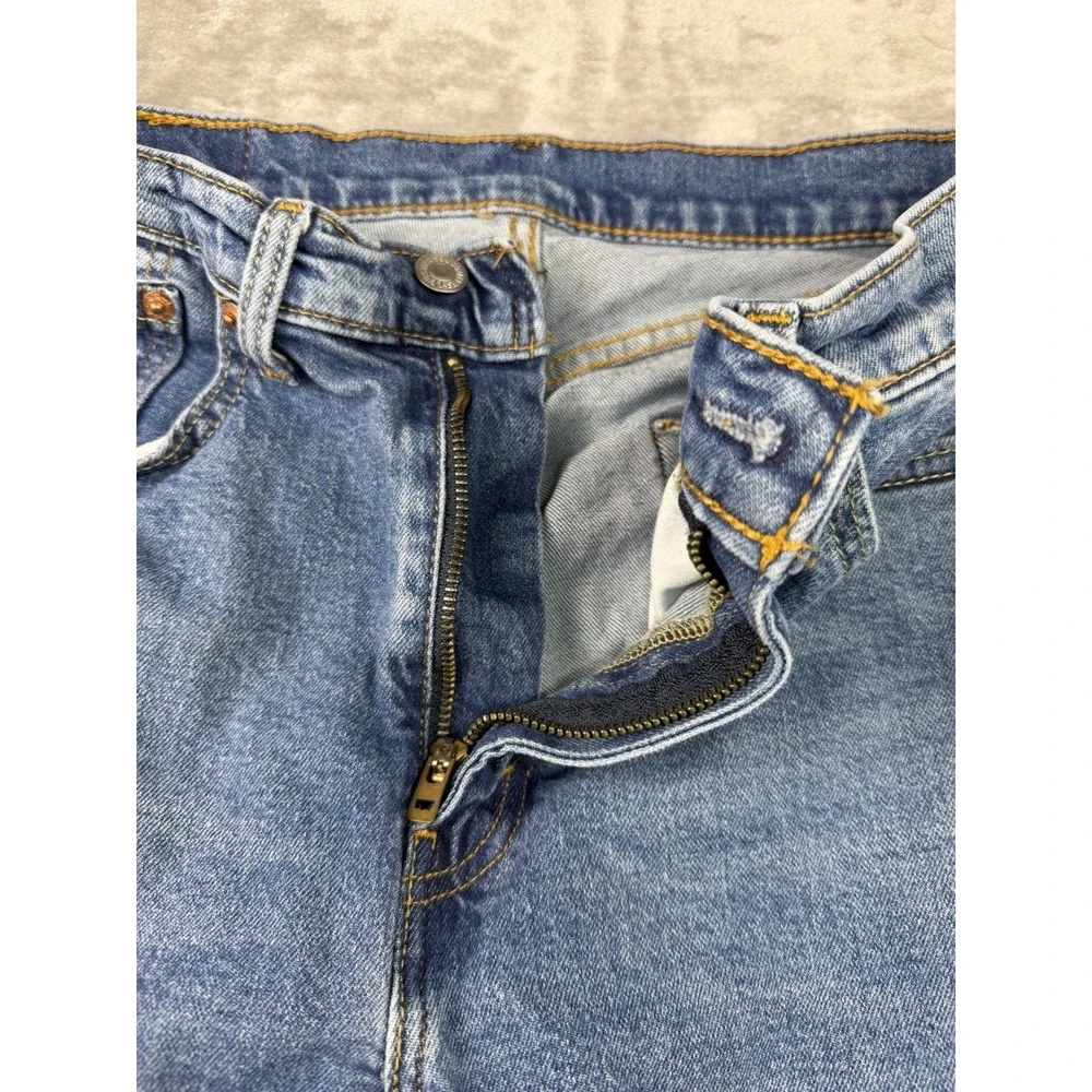 Levis 505 Jeans Men's 34x32‎ Regular Fit Straight Leg Blue Medium Wash